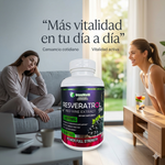 Fórmula de Juventud Diaria – Resveratrol (extracto de uva)  X 100 Cápsulas