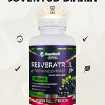 Fórmula de Juventud Diaria – Resveratrol (extracto de uva)  X 100 Cápsulas