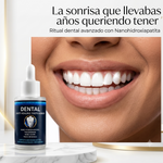 Sérum Dental Remineralizante TrueRelief | Tratamiento con Nanohidroxiapatita, Teobromina y Nano Plata | Fortalece el Esmalte y Reduce la Sensibilidad | 60 ml con Gotero