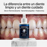 Sérum Dental Remineralizante TrueRelief | Tratamiento con Nanohidroxiapatita, Teobromina y Nano Plata | Fortalece el Esmalte y Reduce la Sensibilidad | 60 ml con Gotero