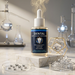 Sérum Dental Remineralizante TrueRelief | Tratamiento con Nanohidroxiapatita, Teobromina y Nano Plata | Fortalece el Esmalte y Reduce la Sensibilidad | 60 ml con Gotero