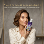 Crema Antiedad Premium con Resveratrol + Retinol + Niacinamida | Triple Activo Concentrado | Reafirma, Suaviza Arrugas y Devuelve la Luminosidad | 120g