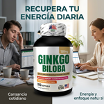 Energía y Vitalidad Diaria – Ginkgo Biloba  x100 Softgels