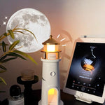 Lámpara Faro Luna Proyector — Lleva la Luna Llena a Tu Habitación