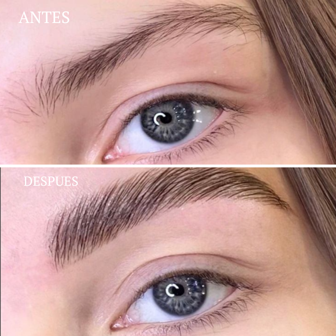 Transforma tu Mirada - Serum Potenciador de Pestañas y Cejas.