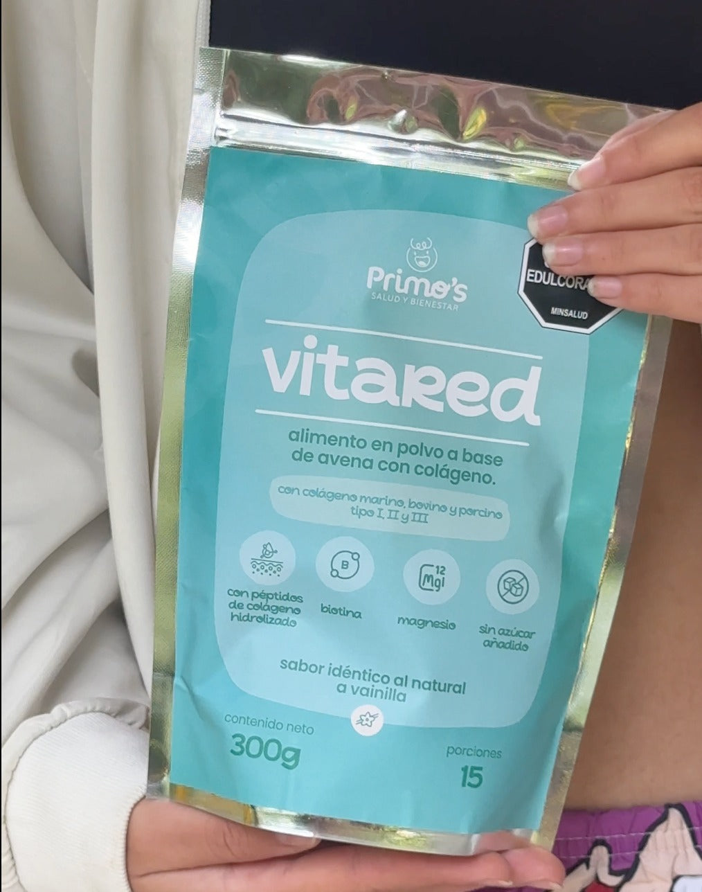 Tratamiento Firmeza y Elasticidad de la Piel - Colageno Marino - Bovino y Porcino. 300g