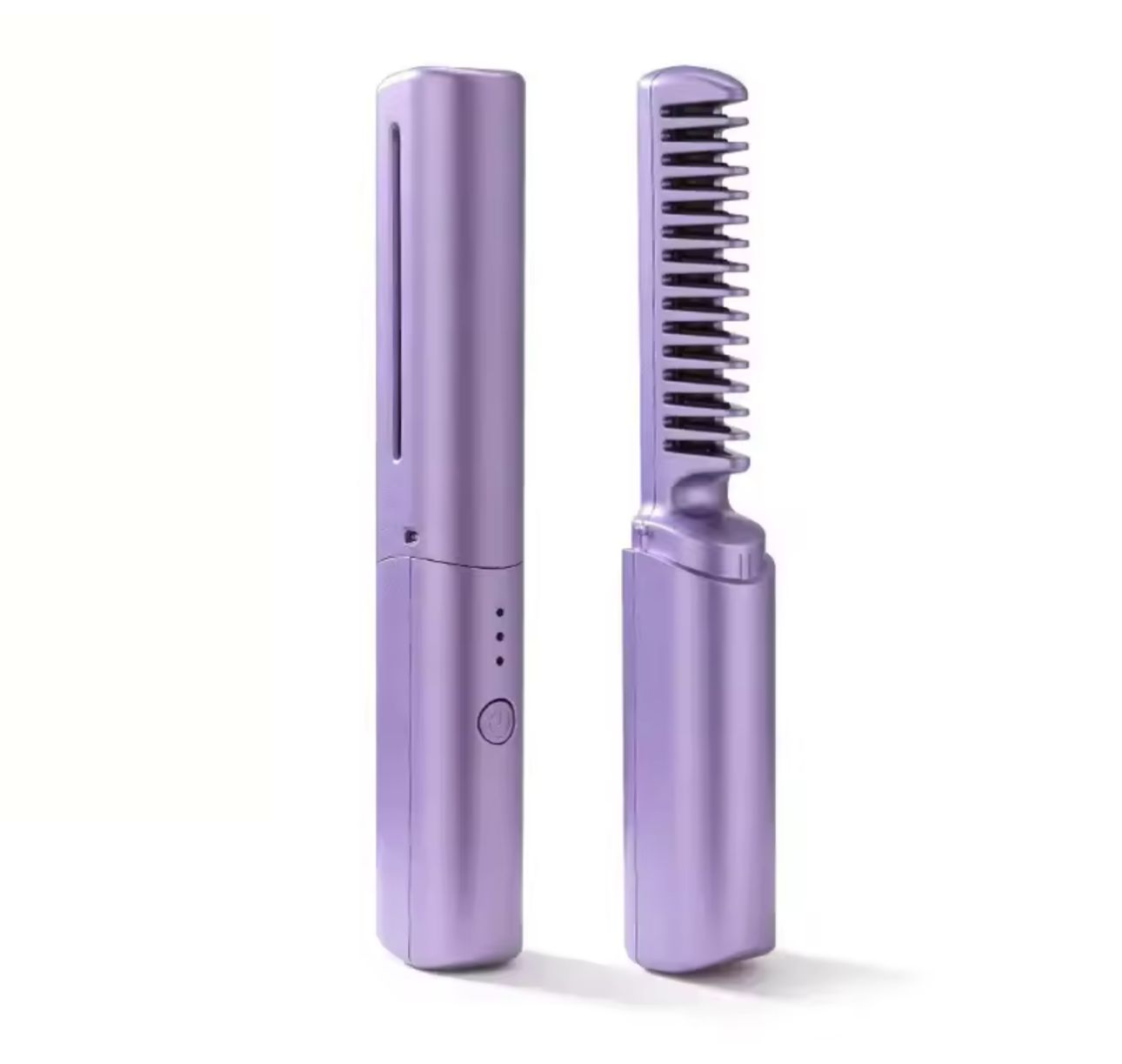 Cabello Liso en Segundos, Donde Quieras - Peine Térmico Portátil Inalámbrico