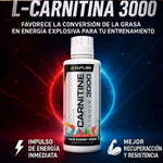 Tratamiento quema grasa - L Carnitine 3000 - Resultados visibles en tu cuerpo