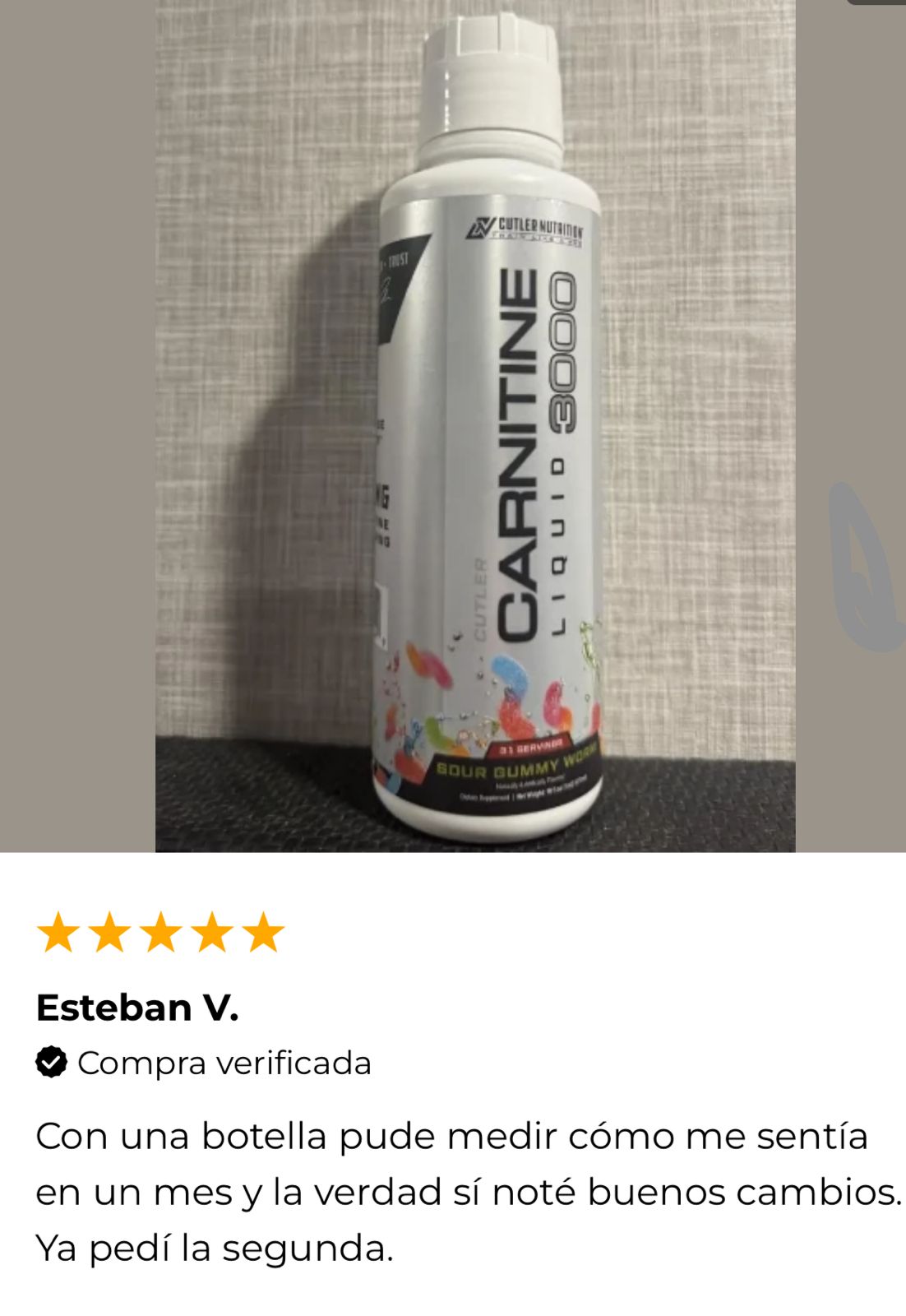 Tratamiento quema grasa - L Carnitine 3000 - Resultados visibles en tu cuerpo