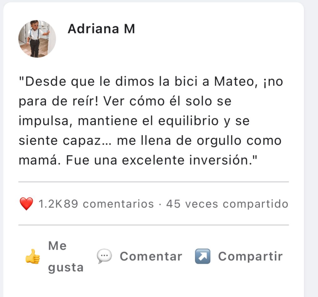 Bicicleta de Equilibrio Sin Pedales – Ideal para Niños de 2 a 6 Años | Desarrollo, Diversión y Seguridad