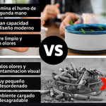 Cenicero Inteligente Purificador de Aire - Recargable y Portatil