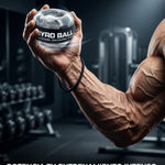 Gyro PowerBall™ – Entrenador de Fuerza para Antebrazos y Agarre Extremo