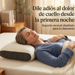 Almohada Ortopédica Cervical Ergonómica – Alivio del Dolor y Descanso Profundo