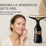 Masajeador Facial Microcorriente 3 en 1 – Reafirma, Tonifica y Reduce Arrugas
