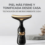 Masajeador Facial Microcorriente 3 en 1 – Reafirma, Tonifica y Reduce Arrugas