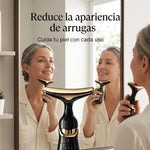 Masajeador Facial Microcorriente 3 en 1 – Reafirma, Tonifica y Reduce Arrugas