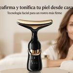 Masajeador Facial Microcorriente 3 en 1 – Reafirma, Tonifica y Reduce Arrugas
