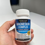 Magnesio 8 en 1 Toplux 90 CAPSULAS. Duerme mejor. Entrena mejor. Vive mejor.