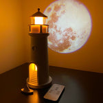 Lámpara Faro Luna Proyector — Lleva la Luna Llena a Tu Habitación