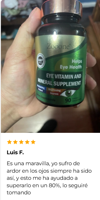 Protege tu visión con Zoone - NO esperes a Perder la visión para Cuidarla