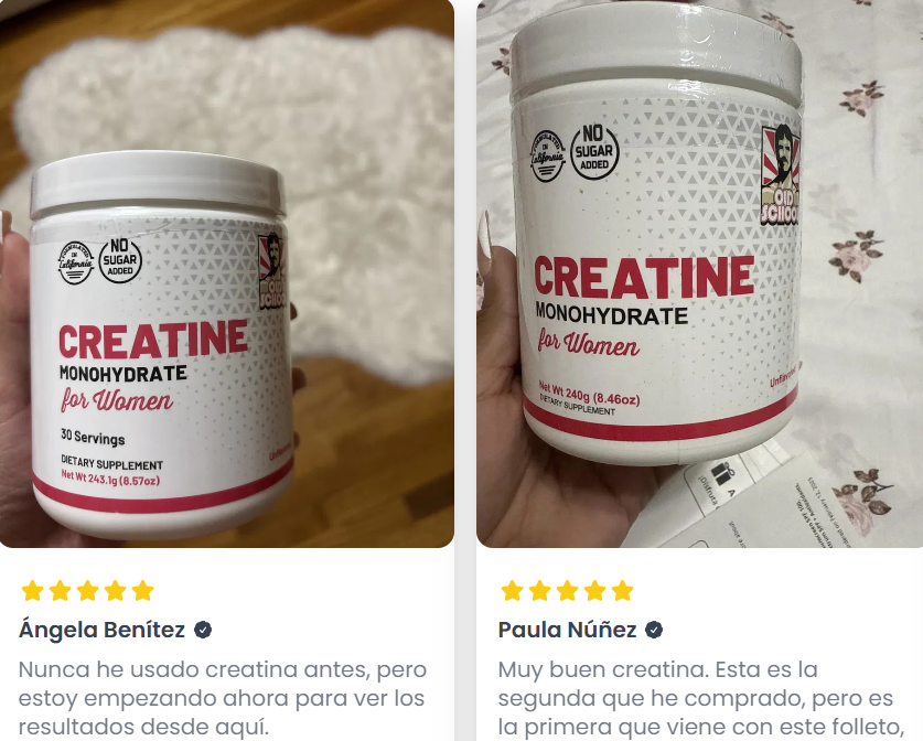 Creatina Solo para Ellas - Potencia tus Gluteos y Piernas.