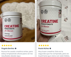 Creatina Solo para Ellas - Potencia tus Gluteos y Piernas.