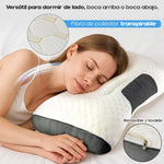 Almohada Ortopédica Cervical Ergonómica – Alivio del Dolor y Descanso Profundo