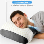 Almohada Ortopédica Cervical Ergonómica – Alivio del Dolor y Descanso Profundo